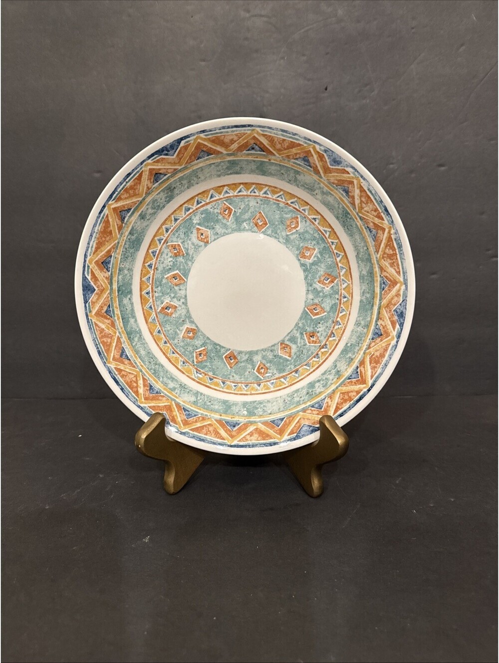 Churchill Ports of Call By Jeff Banks Kabul Serving Bowl 8 7/8” Wide